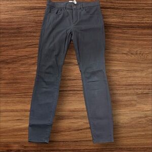 LOFT Made And Loved Women’s Jeans leggings 26|2 Gray The Skinny Mid Rise (762)